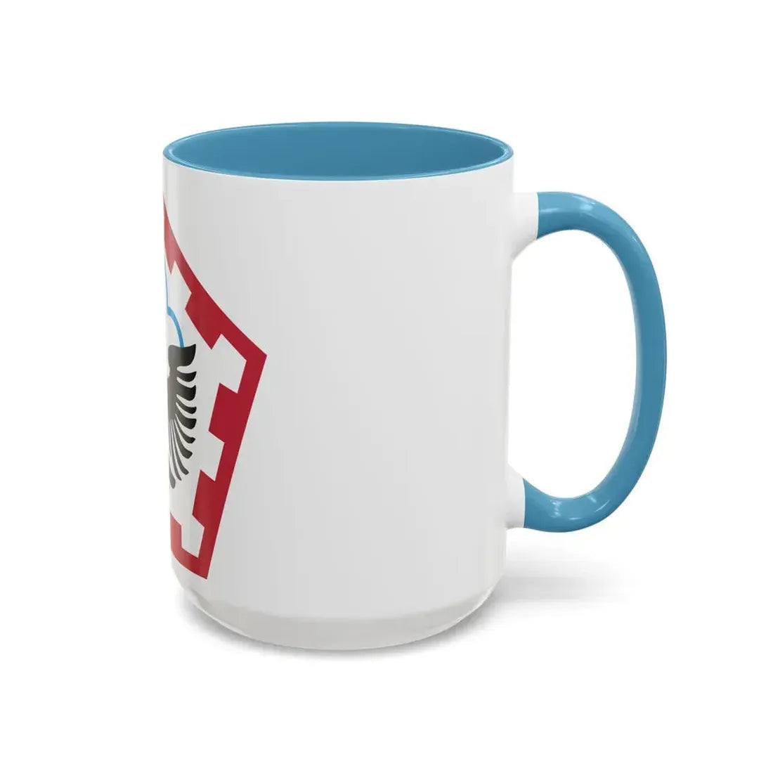 555th Engineer Brigade (U.S. Army) Accent Coffee Mug - Go Mug Yourself