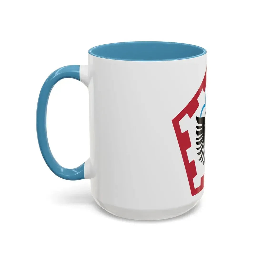 555th Engineer Brigade (U.S. Army) Accent Coffee Mug - Go Mug Yourself