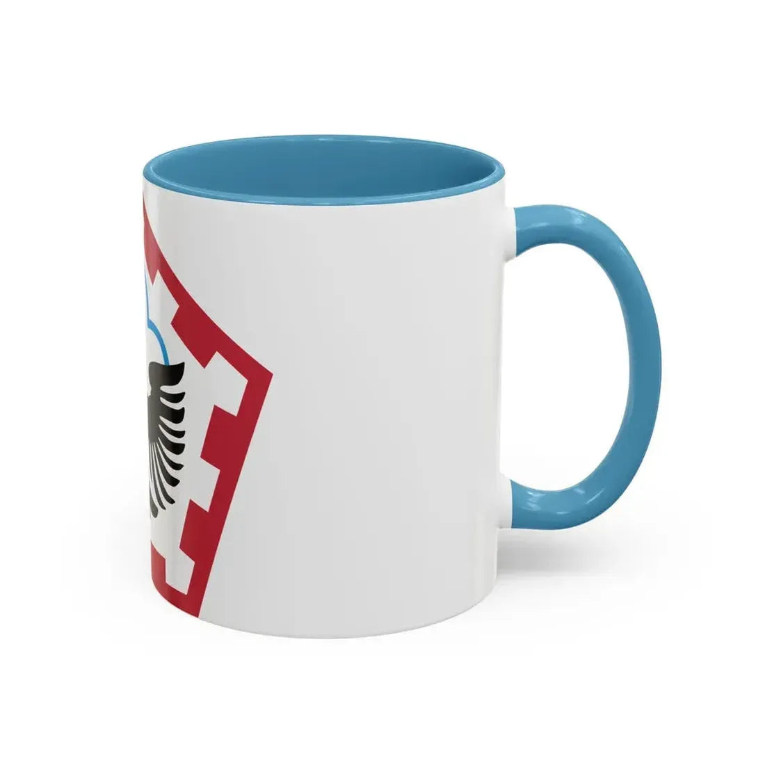 555th Engineer Brigade (U.S. Army) Accent Coffee Mug - Go Mug Yourself