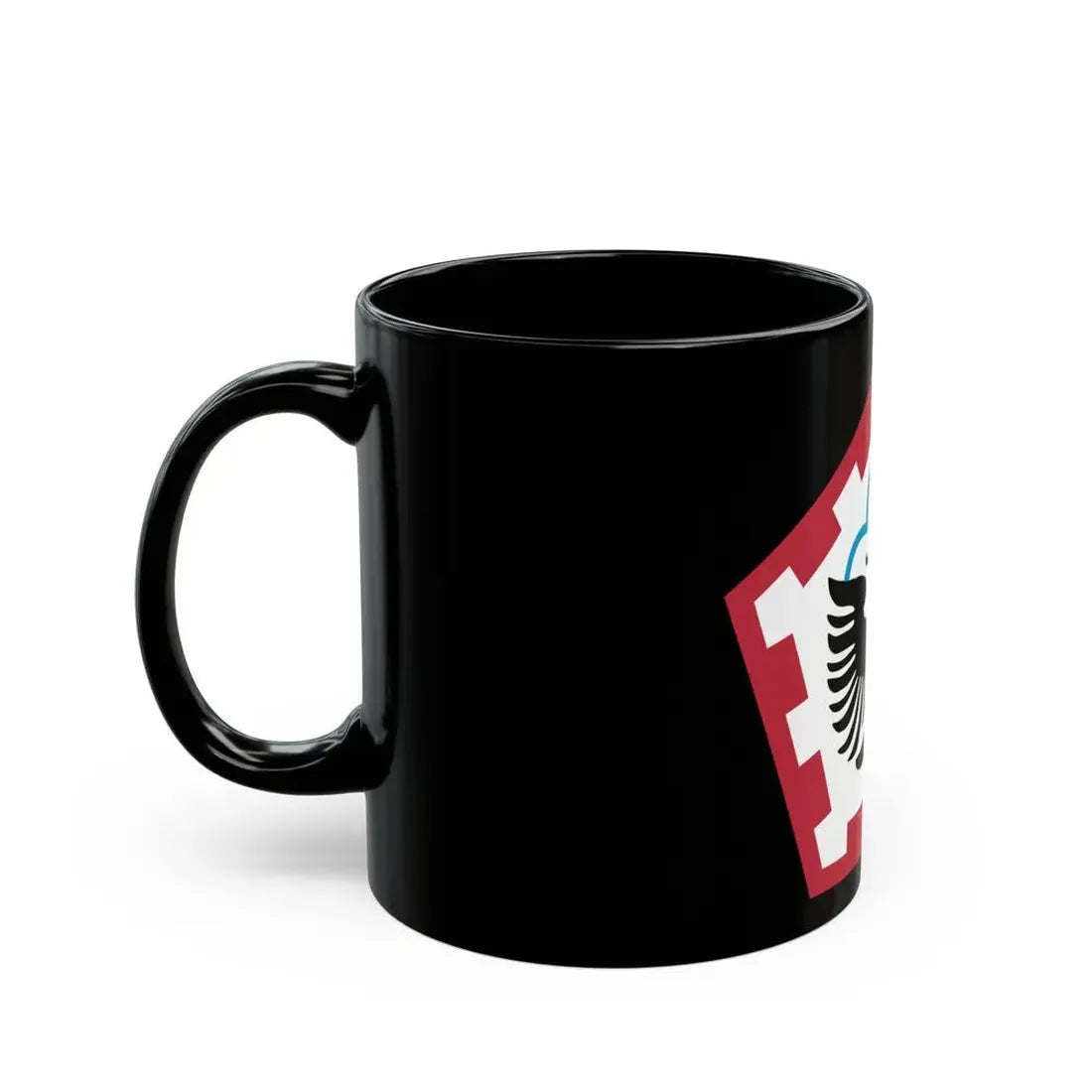 555th Engineer Brigade (U.S. Army) Black Coffee Mug - Go Mug Yourself