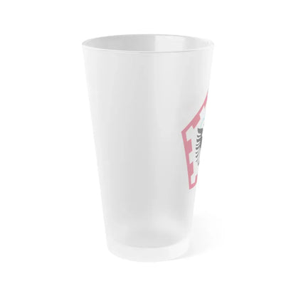 555th Engineer Brigade (U.S. Army) Frosted Pint Glass 16oz - Go Mug Yourself