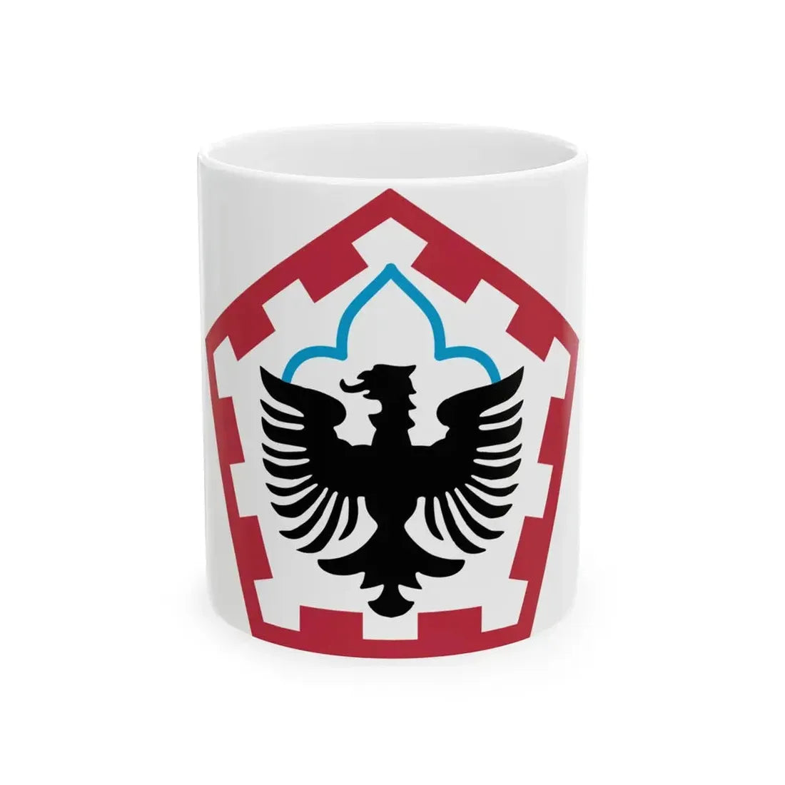 555th Engineer Brigade (U.S. Army) White Coffee Mug 11oz - Go Mug Yourself