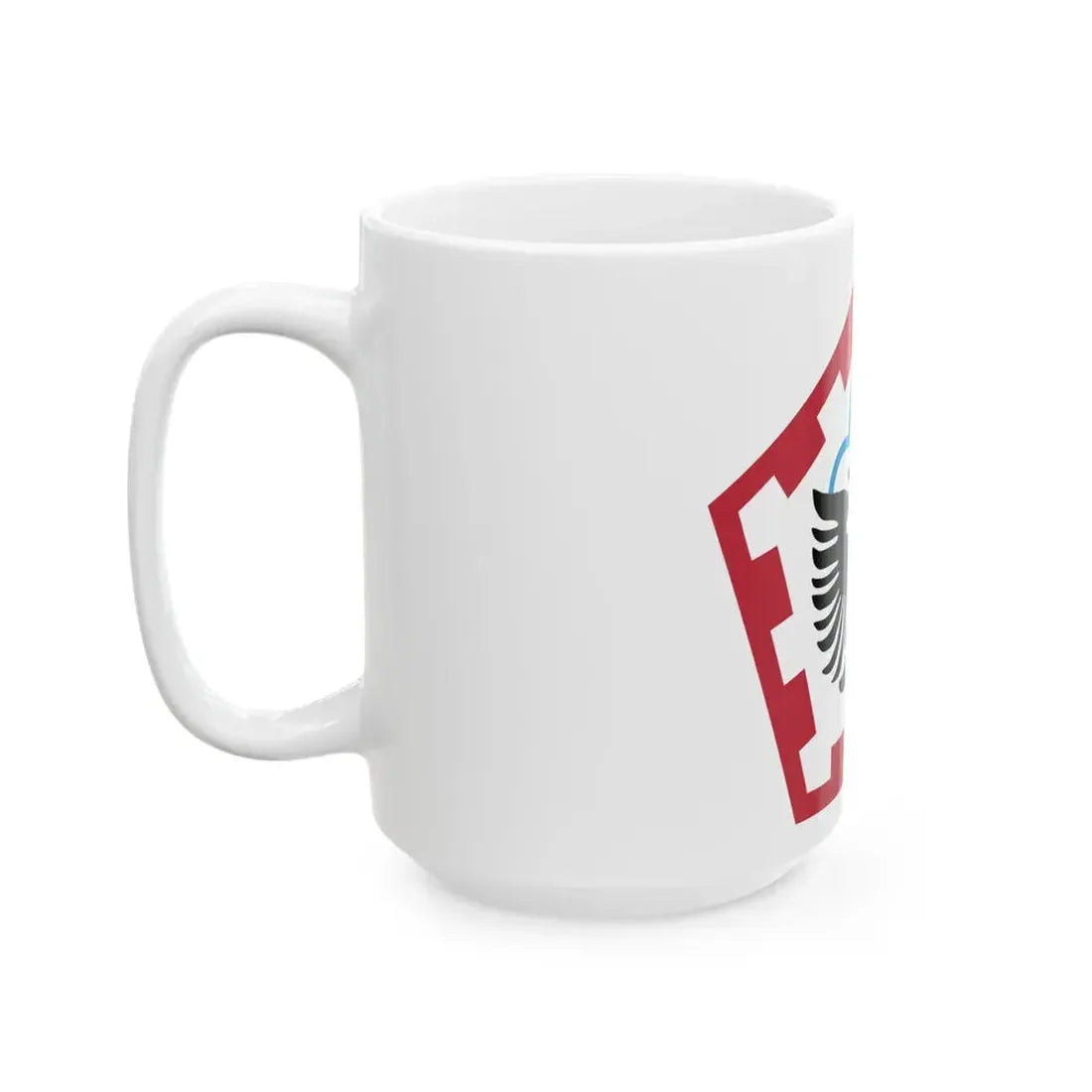 555th Engineer Brigade (U.S. Army) White Coffee Mug - Go Mug Yourself