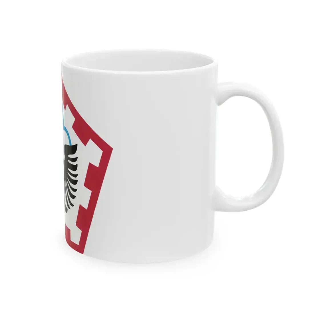 555th Engineer Brigade (U.S. Army) White Coffee Mug - Go Mug Yourself