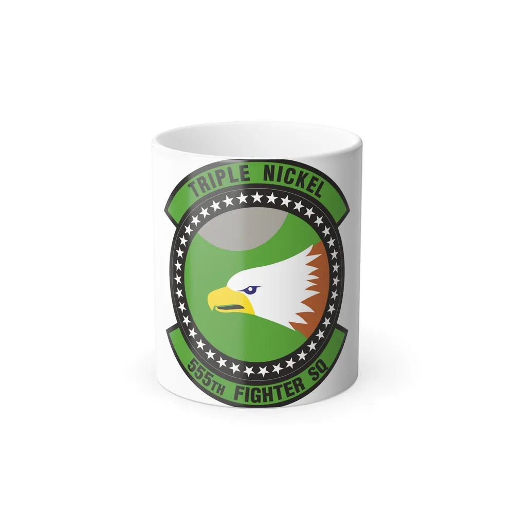 555th Fighter Squadron (U.S. Air Force) Color Changing Coffee Mug-11oz-Go Mug Yourself