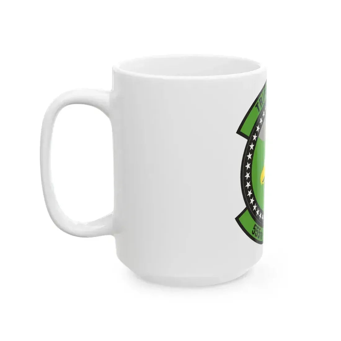 555th Fighter Squadron (U.S. Air Force) White Coffee Mug - Go Mug Yourself