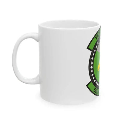 555th Fighter Squadron (U.S. Air Force) White Coffee Mug - Go Mug Yourself