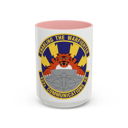 422d Communications Squadron (U.S. Air Force) Accent Coffee Mug