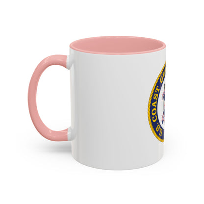 USCG Pacific Area (U.S. Coast Guard) Accent Coffee Mug