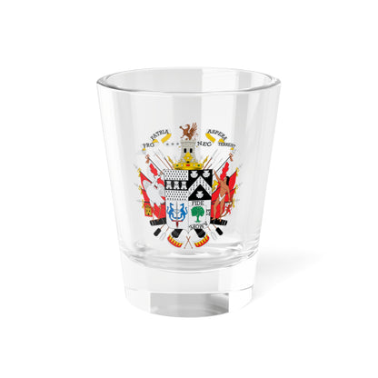 Escudo de Osorno (Chile) (Coat of Arms) Shot Glass 1.5oz