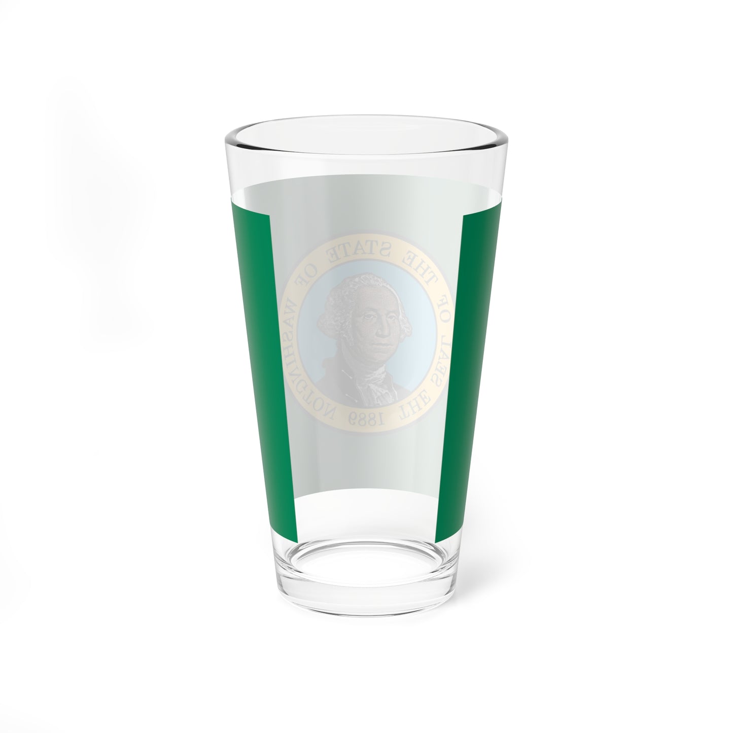 Washington State Flag (United States) Pint Glass 16oz