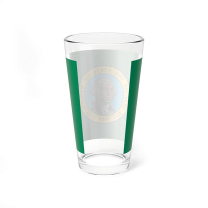 Washington State Flag (United States) Pint Glass 16oz