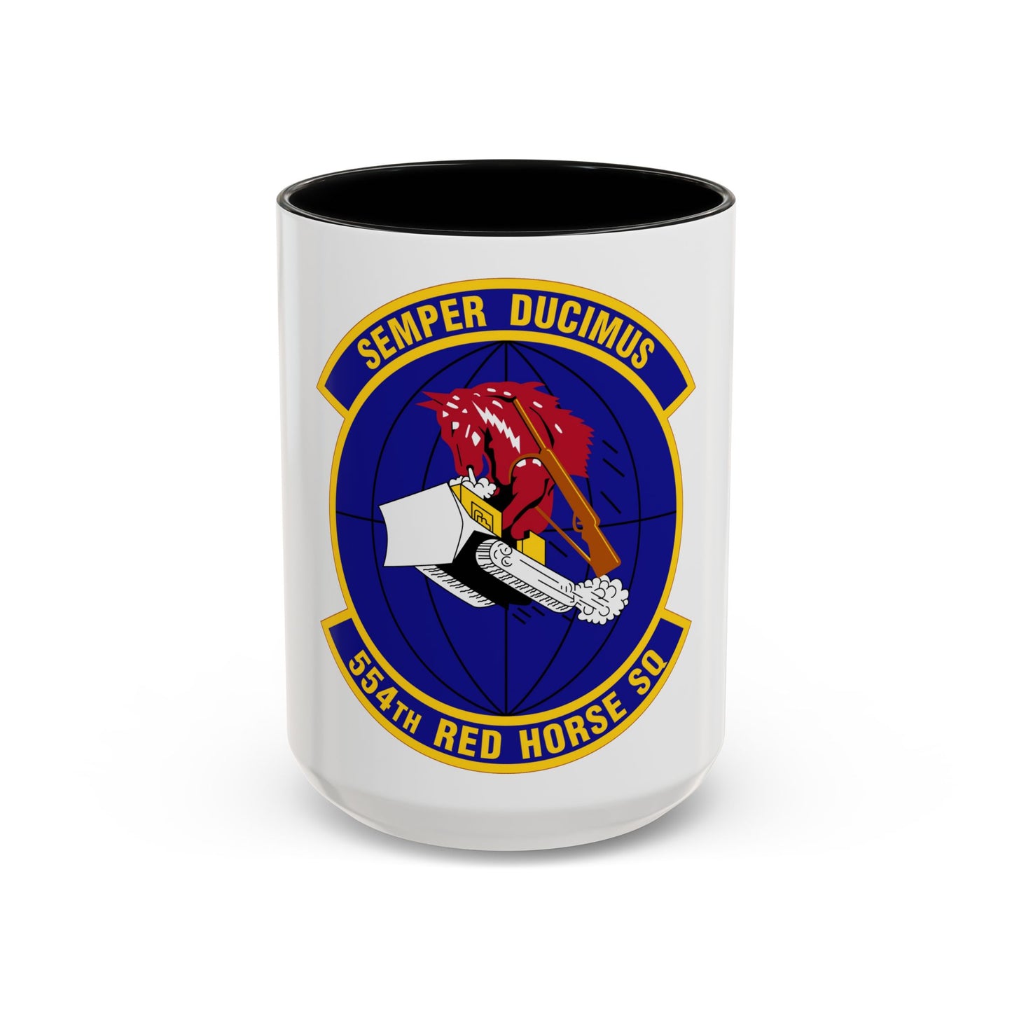 554 RED HORSE Squadron PACAF (U.S. Air Force) Accent Coffee Mug