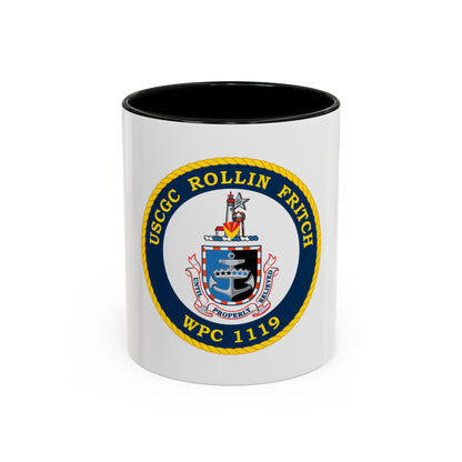 USCGC Rollin Fritch WPC 1119 (U.S. Coast Guard) Accent Coffee Mug