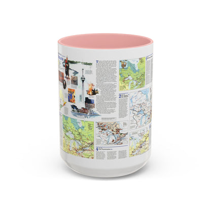 Canada - Ontario 2 (1996) (Map) Accent Coffee Mug