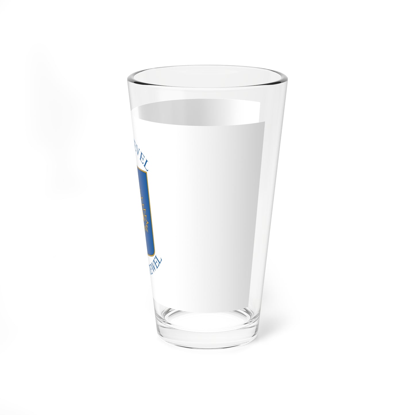 Flag of Nagytevel (Hungary) Pint Glass 16oz