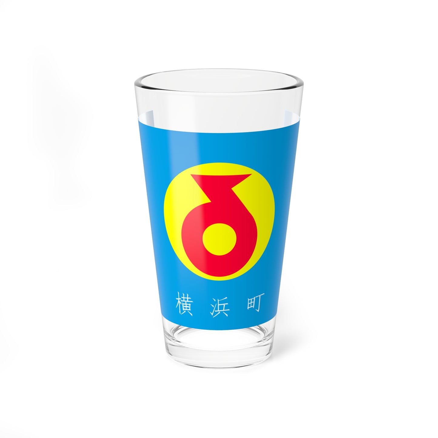 Flag of Yokohama Aomori (Japan) Pint Glass 16oz