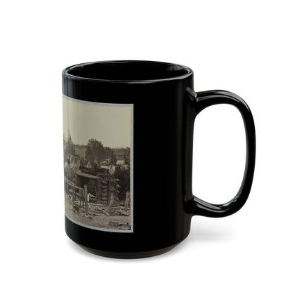 Abandoned Camp Of 9th Army Corps Near Falmouth, Va., February, 1863 (U.S. Civil War) Black Coffee Mug
