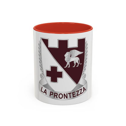 Dental Health Activity Italy (U.S. Army) Accent Coffee Mug