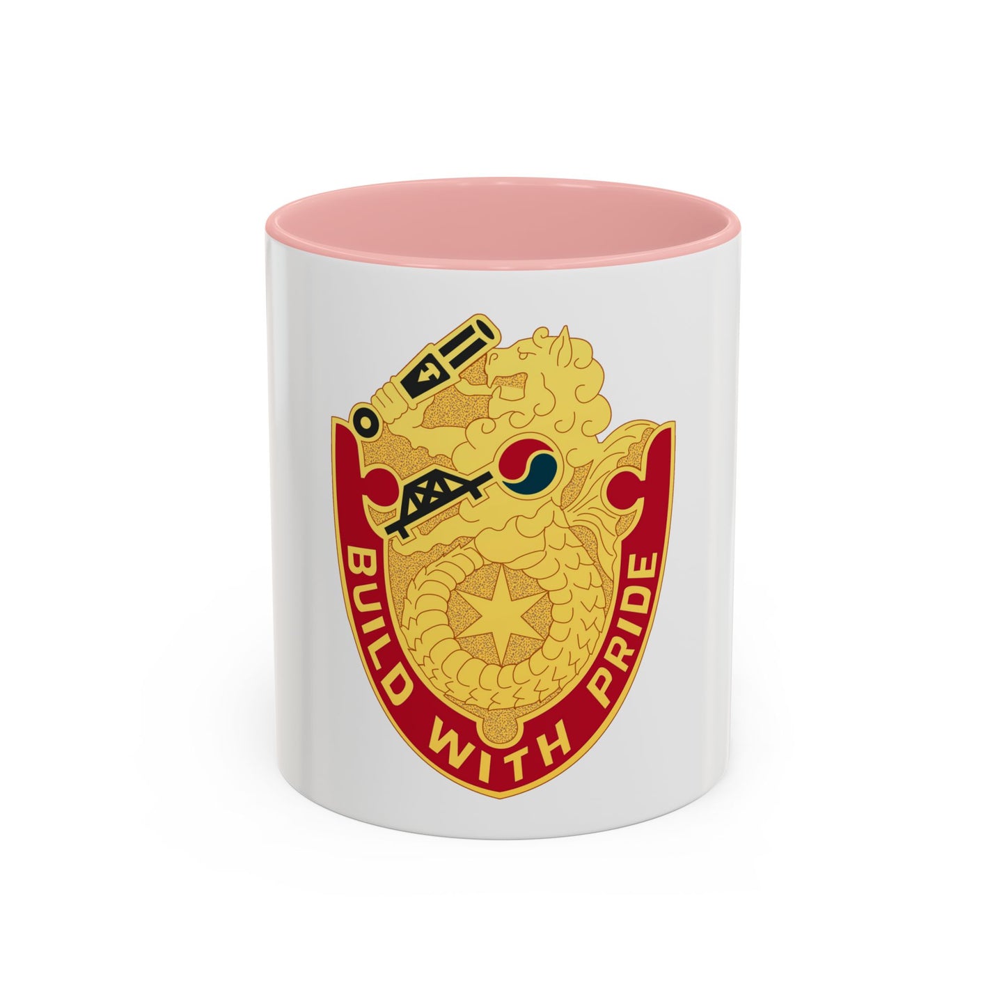 93 Engineer Battalion (U.S. Army) Accent Coffee Mug