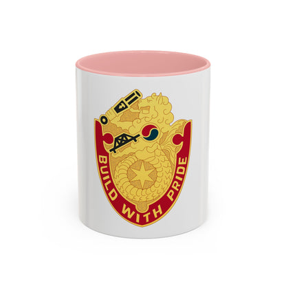 93 Engineer Battalion (U.S. Army) Accent Coffee Mug