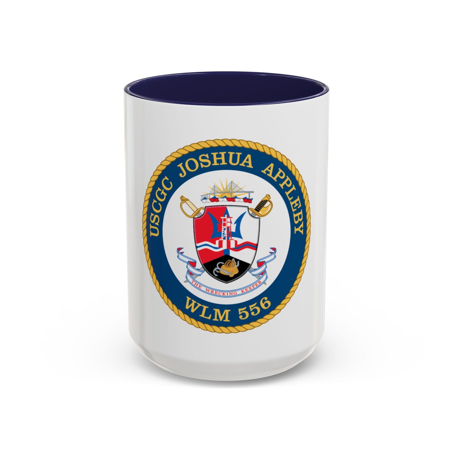 USCGC Joshua Appleby WLM 556 (U.S. Coast Guard) Accent Coffee Mug