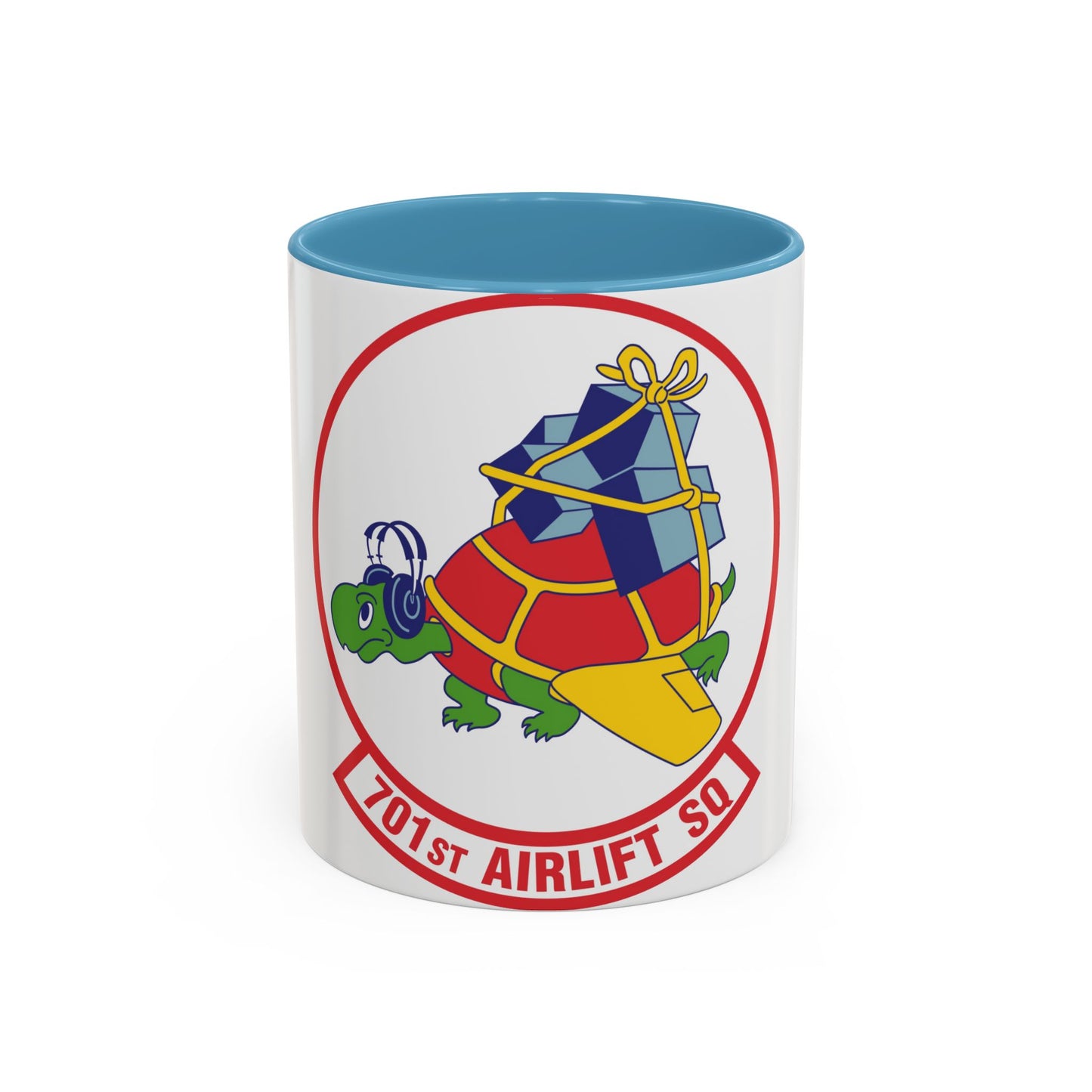 701st Airlift Squadron (U.S. Air Force) Accent Coffee Mug