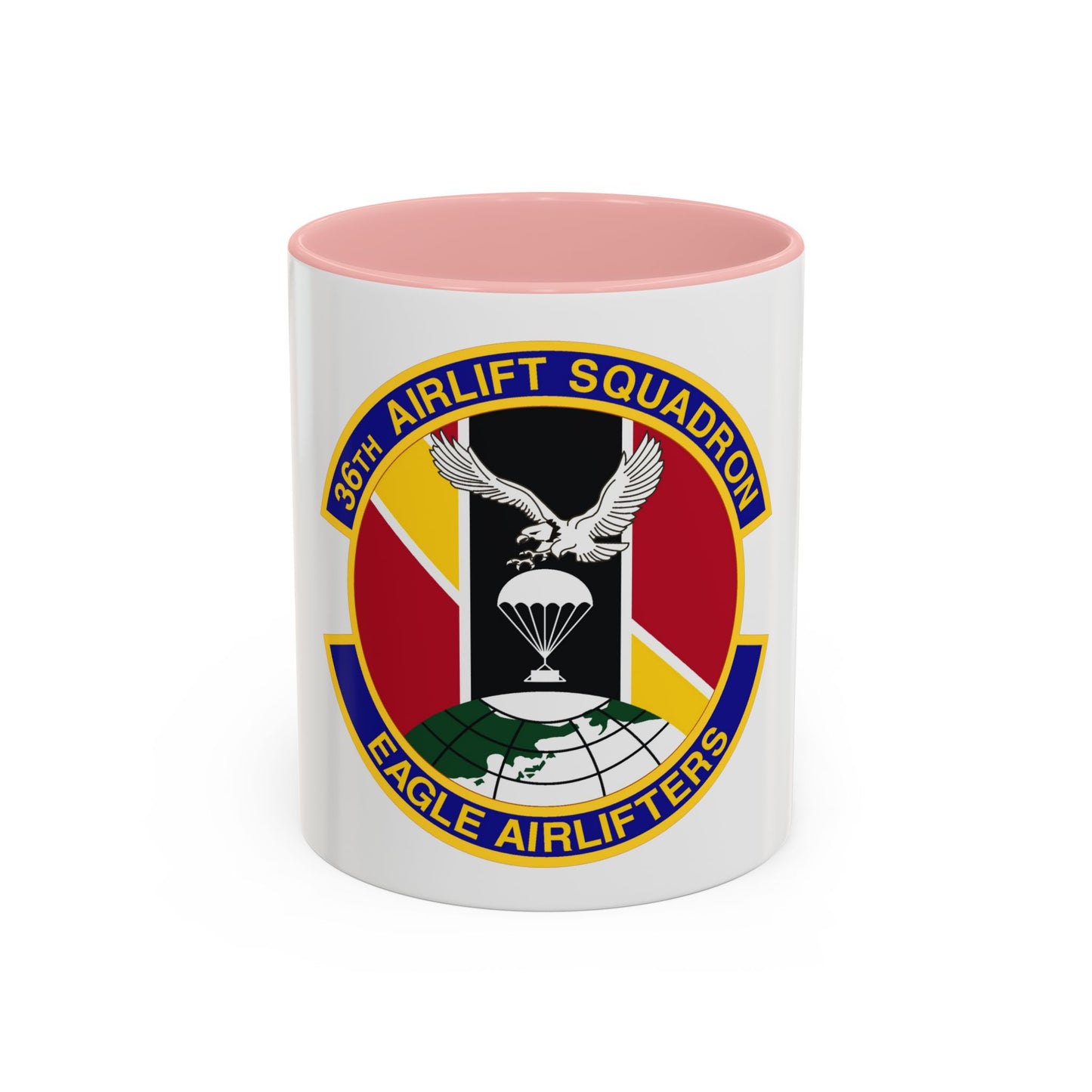 36th Airlift Squadron (U.S. Air Force) Accent Coffee Mug