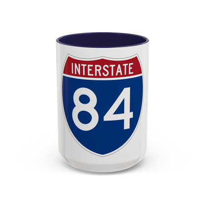Interstate 84 Oregon Utah (U.S. Highways) Accent Coffee Mug