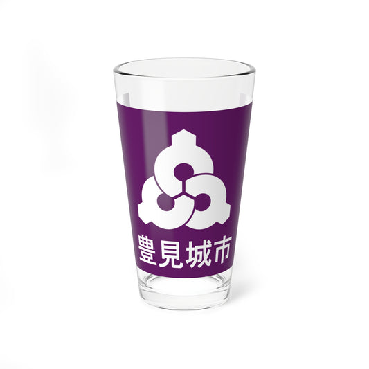 Flag of Tomigusuku Okinawa (Japan) Pint Glass 16oz