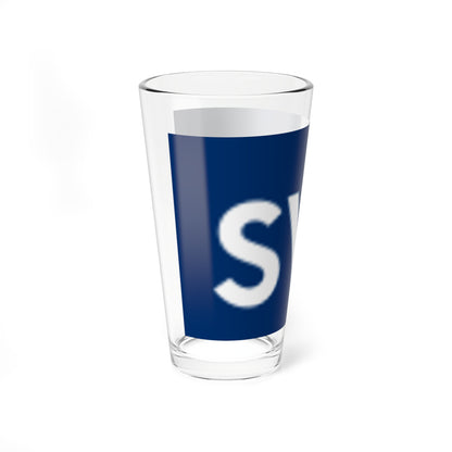 Flag of SVT (Sweden) Pint Glass 16oz