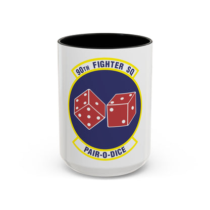 90th Fighter Squadron (U.S. Air Force) Accent Coffee Mug