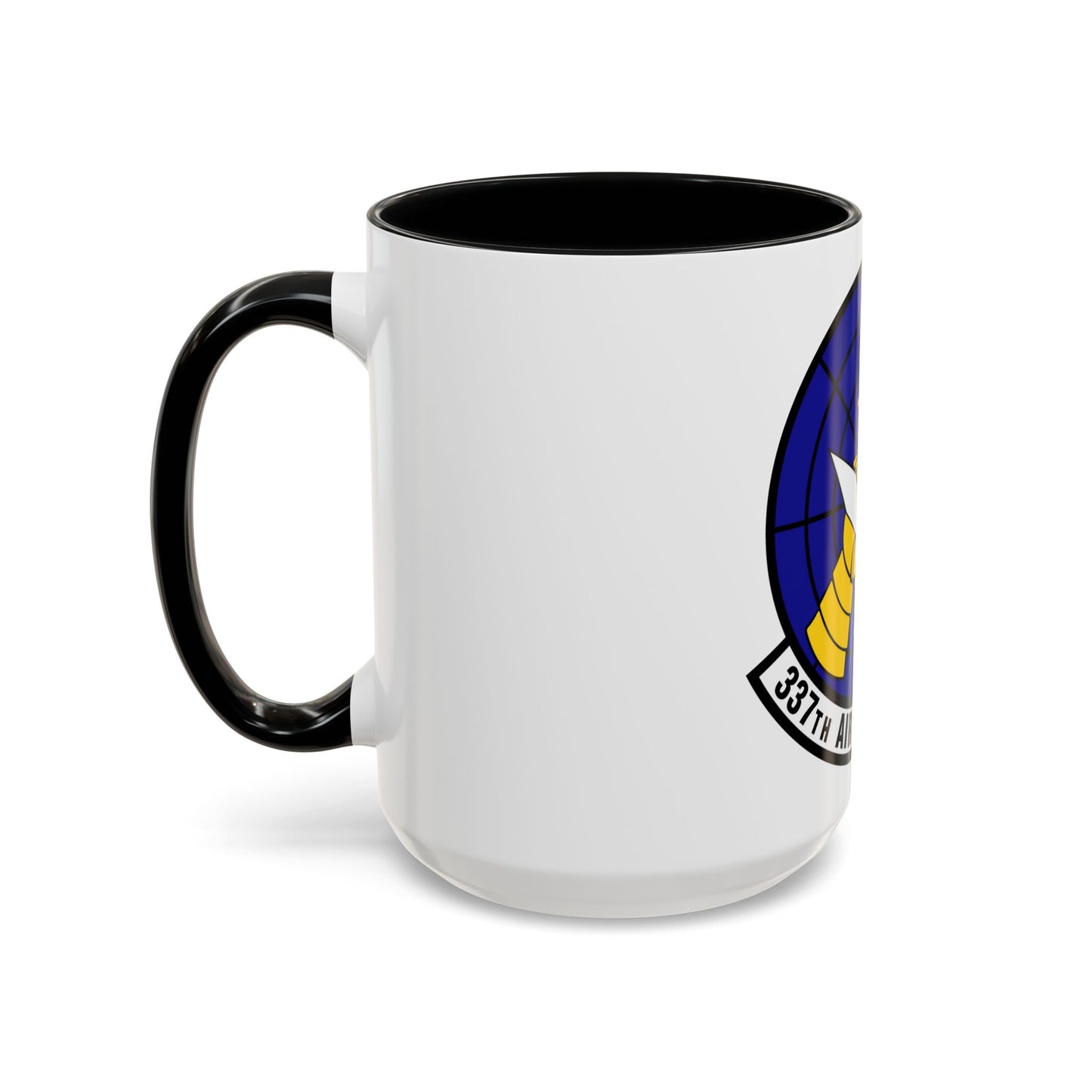 337 Air Control Squadron AETC (U.S. Air Force) Accent Coffee Mug