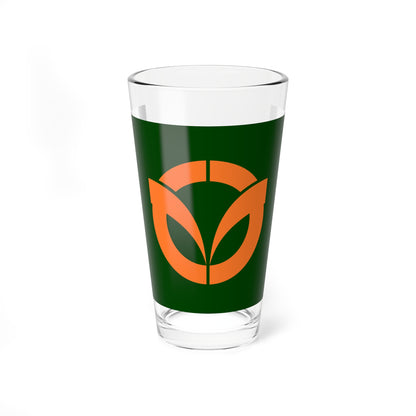 Flag of Ginan Gifu (Japan) Pint Glass 16oz