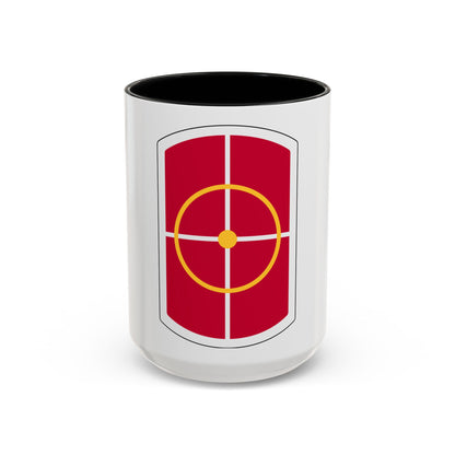 420th Engineer Brigade (U.S. Army) Accent Coffee Mug