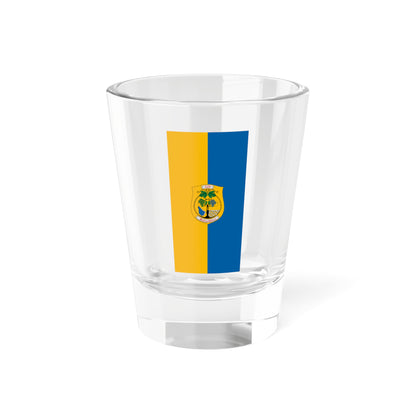 Flag of Soltvadkert vertical (Hungary) Shot Glass 1.5oz