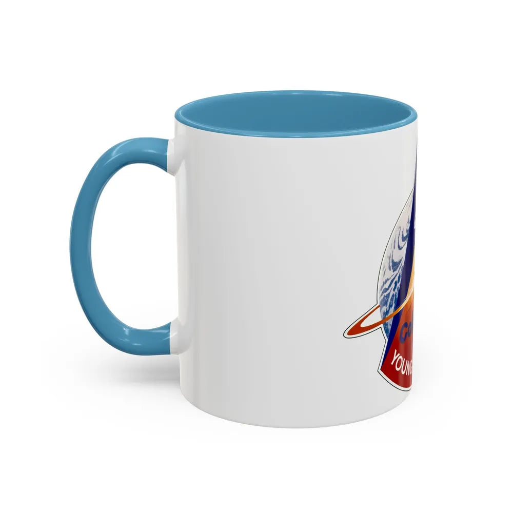 STS 1 (NASA) Accent Coffee Mug-Go Mug Yourself