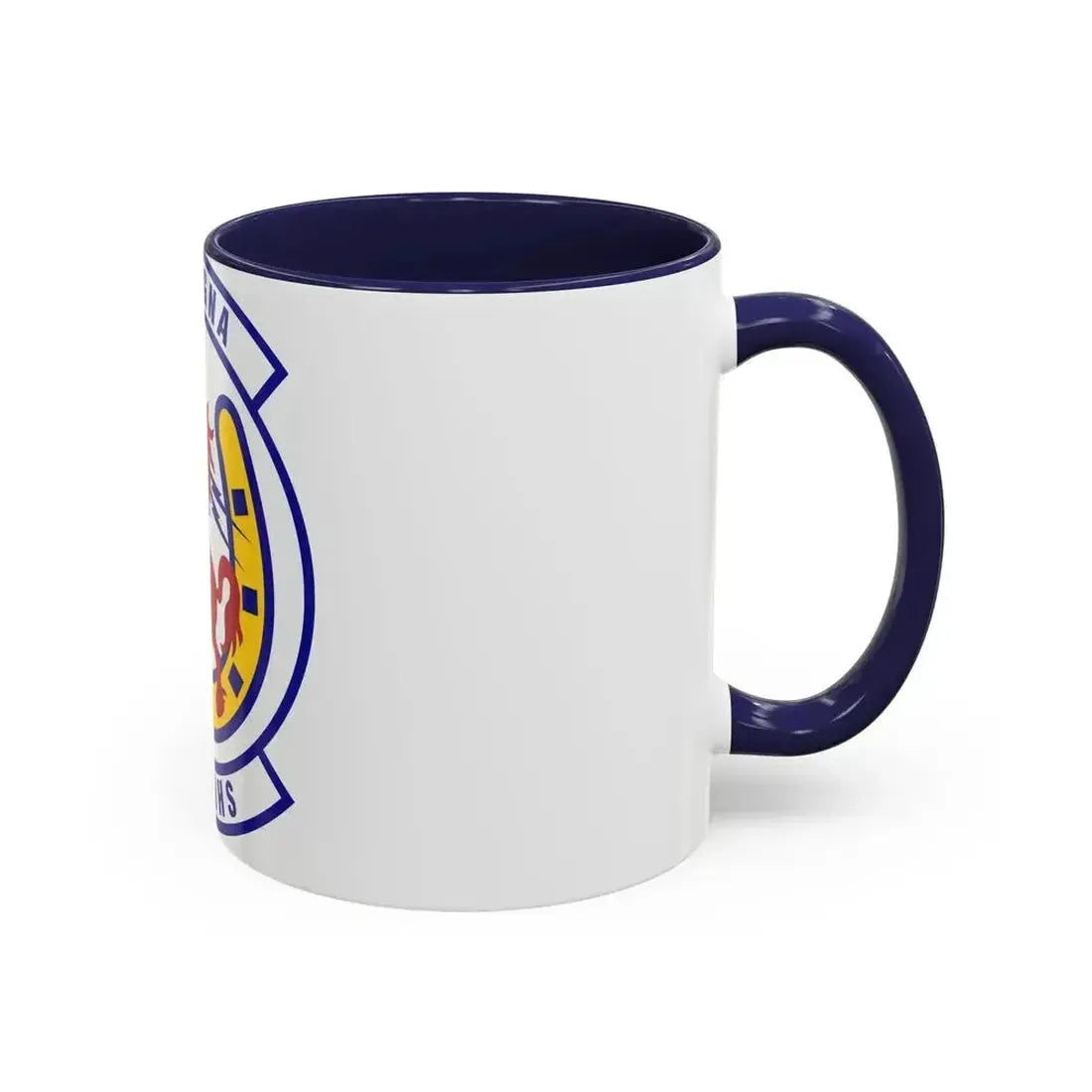 556th Red Horse Squadron (U.S. Air Force) Accent Coffee Mug - Go Mug Yourself