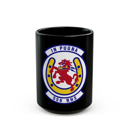 556th Red Horse Squadron (U.S. Air Force) Black Coffee Mug 15oz - Go Mug Yourself