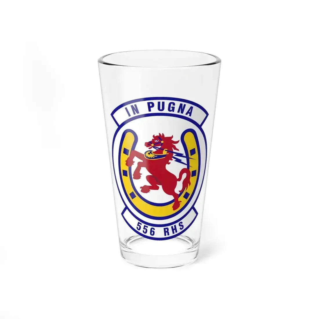 556th Red Horse Squadron (U.S. Air Force) Pint Glass 16oz 16oz - Go Mug Yourself