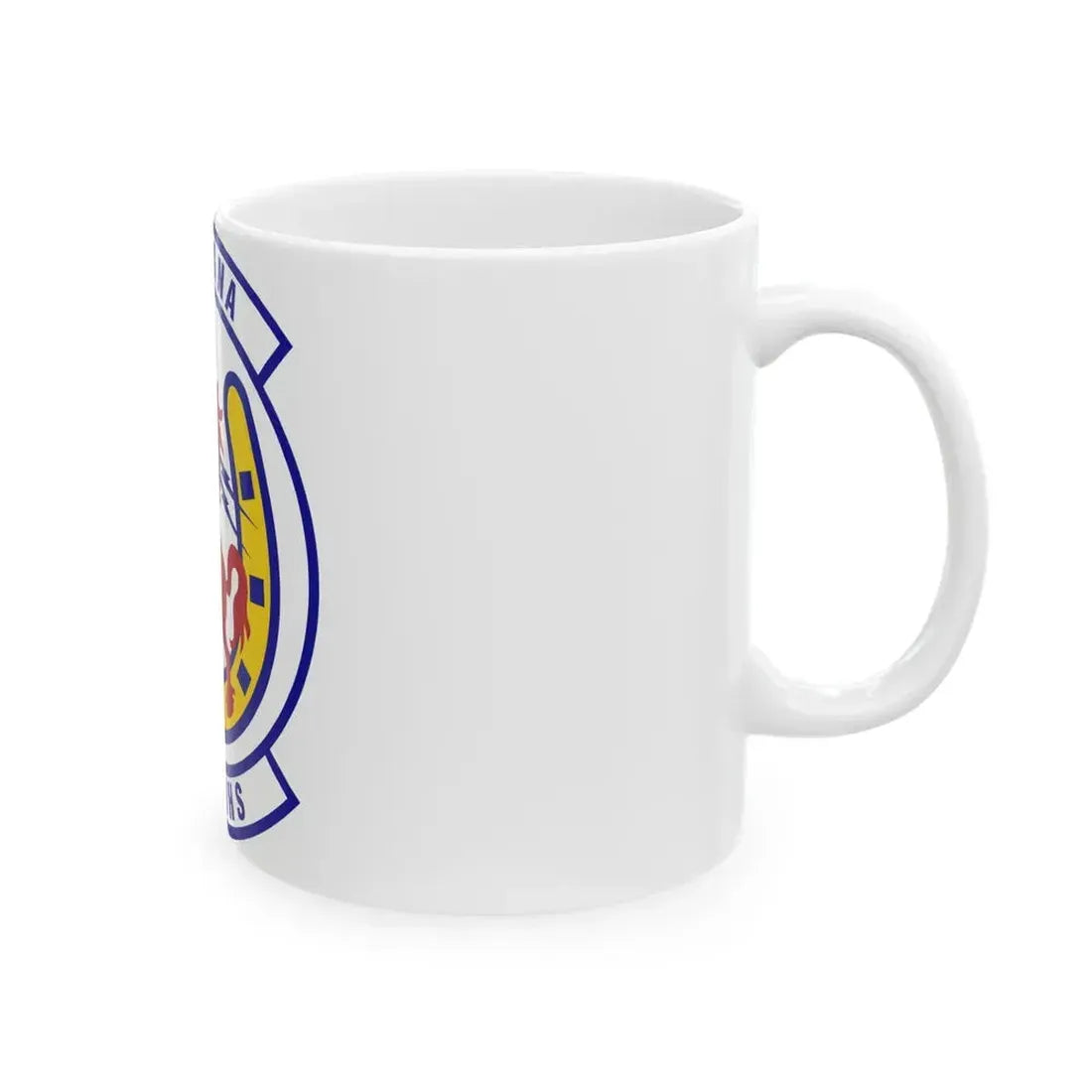 556th Red Horse Squadron (U.S. Air Force) White Coffee Mug - Go Mug Yourself