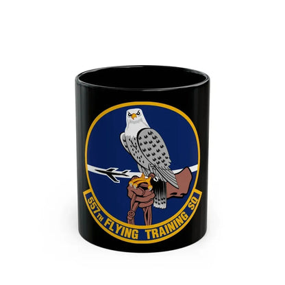 557 Flying Training Squadron AETC (U.S. Air Force) Black Coffee Mug 11oz - Go Mug Yourself