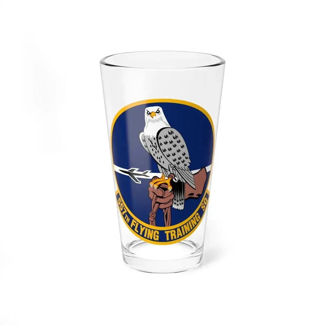 557 Flying Training Squadron AETC (U.S. Air Force) Pint Glass 16oz 16oz - Go Mug Yourself