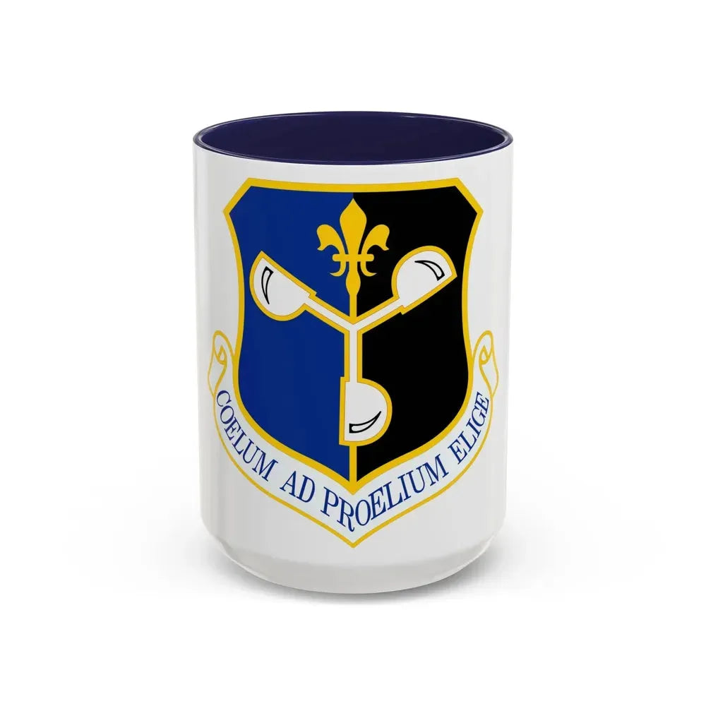 557 Weather Wing ACC (U.S. Air Force) Accent Coffee Mug 15oz Navy - Go Mug Yourself