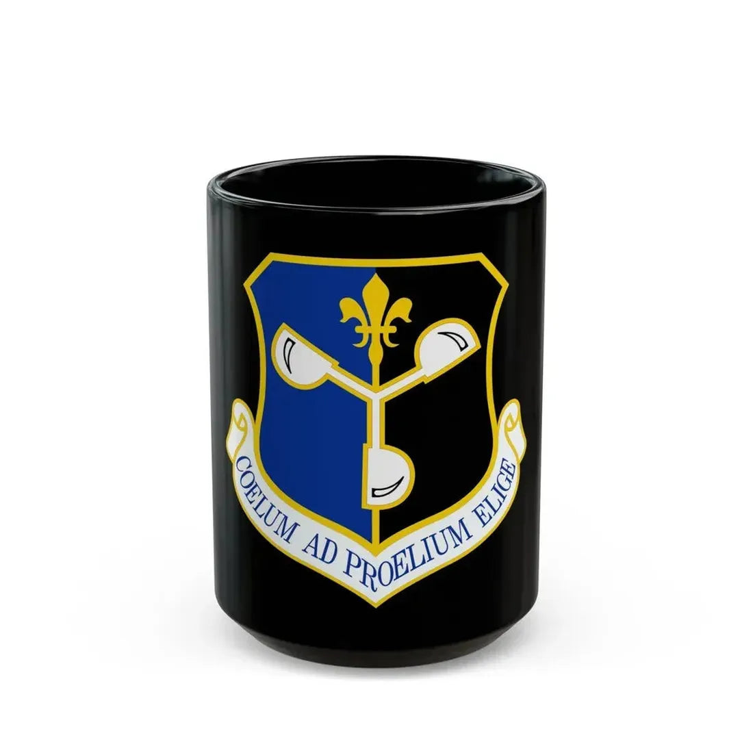 557 Weather Wing ACC (U.S. Air Force) Black Coffee Mug 15oz - Go Mug Yourself