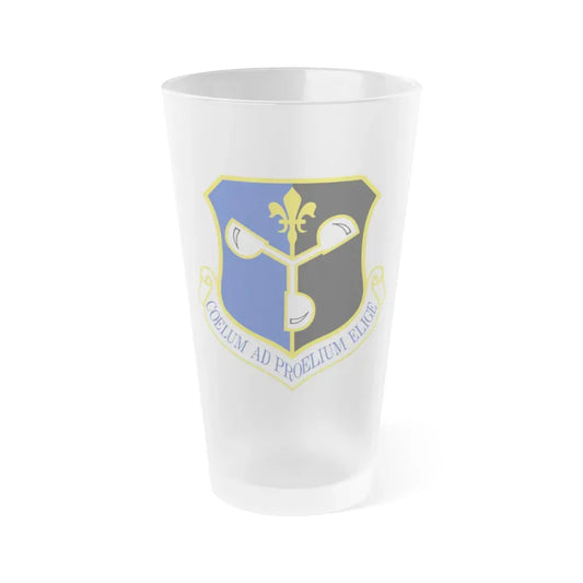 557 Weather Wing ACC (U.S. Air Force) Frosted Pint Glass 16oz 16oz Frosted - Go Mug Yourself