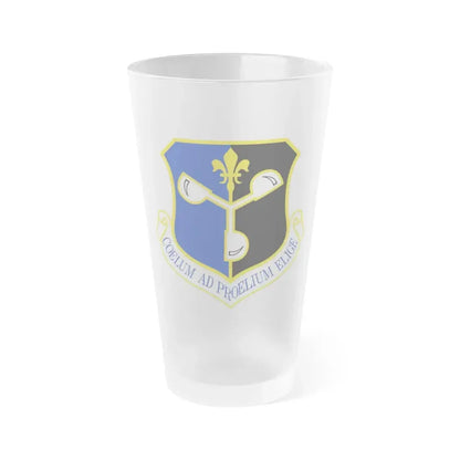 557 Weather Wing ACC (U.S. Air Force) Frosted Pint Glass 16oz 16oz Frosted - Go Mug Yourself