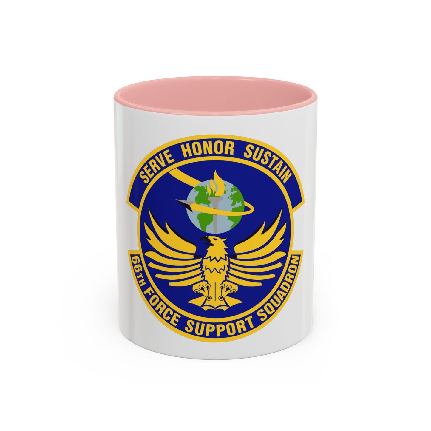 66th Force Support Squadron (U.S. Air Force) Accent Coffee Mug