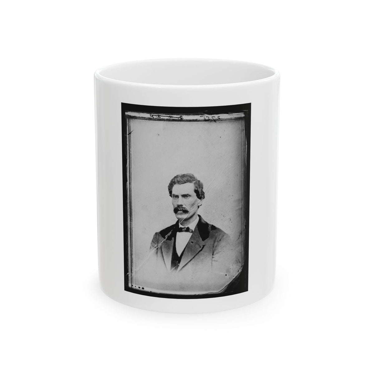Brig. Gen. William Mccomb, C.S.A (U.S. Civil War) White Coffee Mug