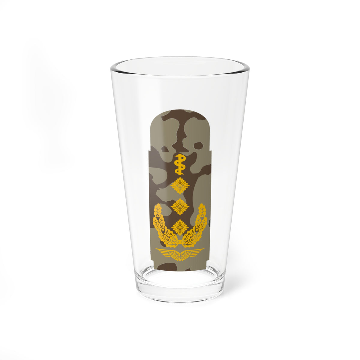 LA 3S3 63b Generaloberstabsarzt HMx L (Military Rank) Pint Glass 16oz